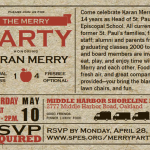 The Merry Party Invite
