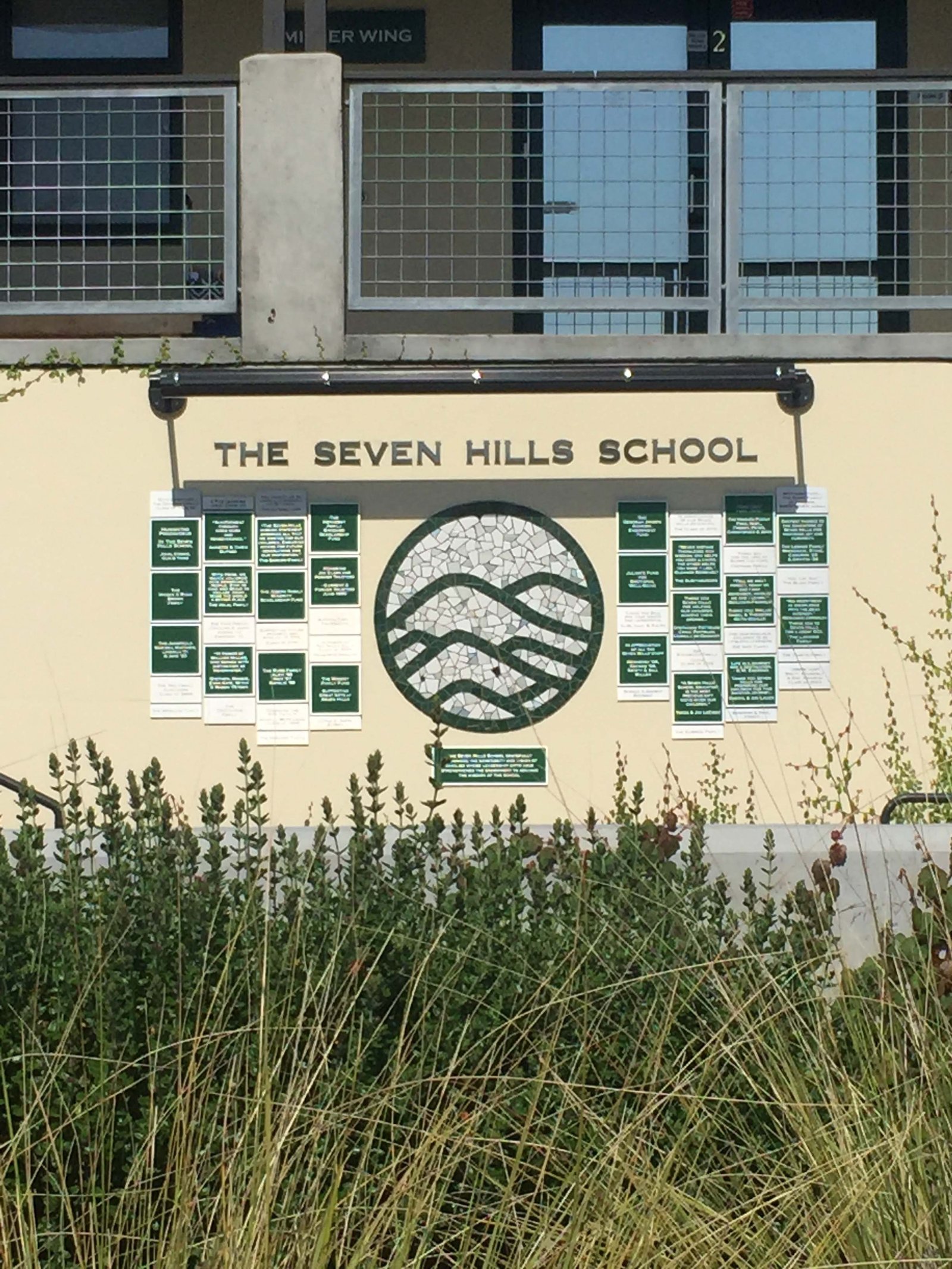 Donor Wall Seven Hills School « Cindy Fong Design + Photography